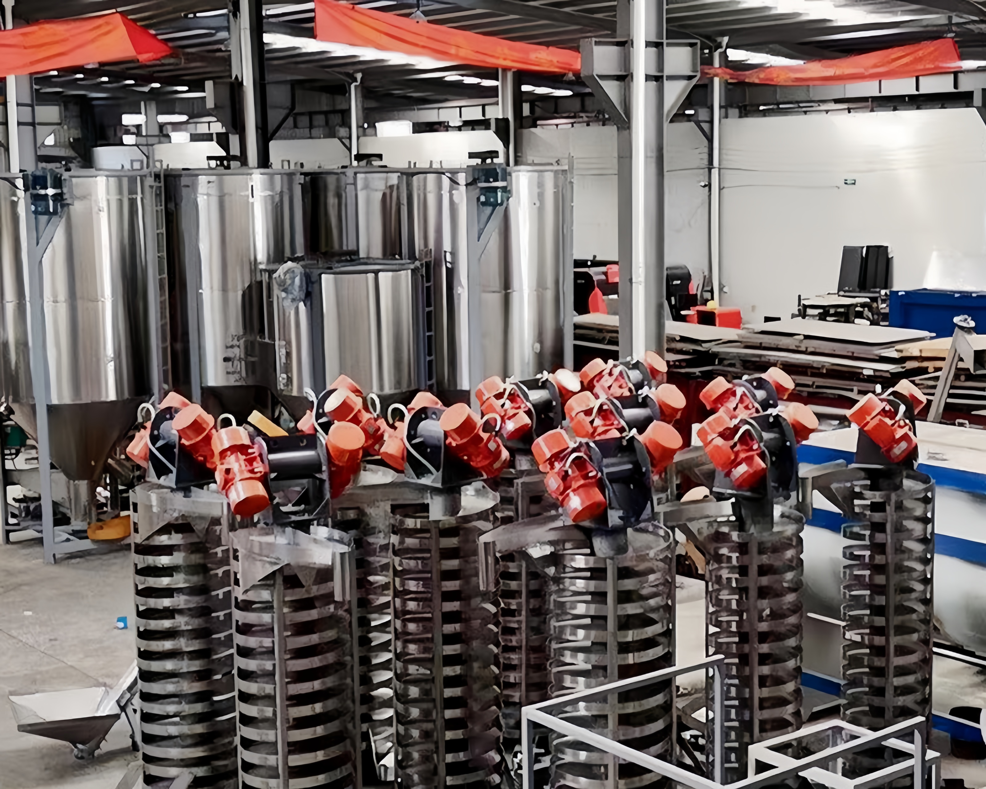 振動電機用於輸送設備4