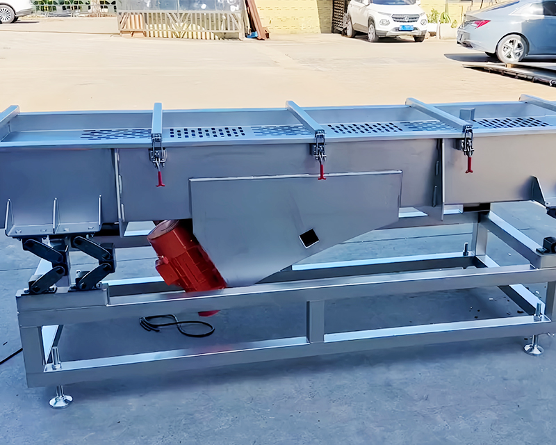 振動電機用於直線振動篩