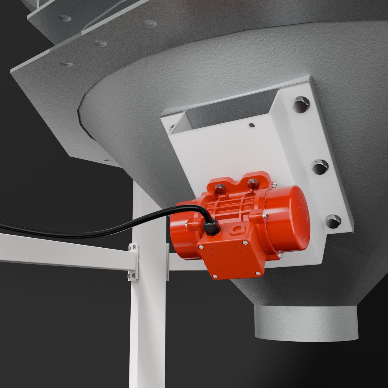 普田XJH倉壁振動器：料倉防堵“神器”，強力破拱防閉塞，物料暢通無阻！