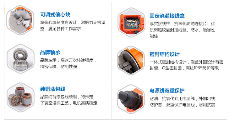 普田MVE振動電機細節圖